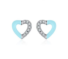 Load image into Gallery viewer, pendientes de plata de ley 925 para mujer