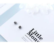 Load image into Gallery viewer, diseño Original 5 Estilo Vintage línea pendientes de perno para mujer 925 Plata de Ley