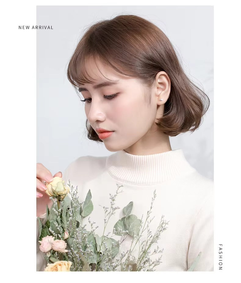 pendientes pequeños de plata de ley 2021 con corazones transparentes, joyería coreana, 925