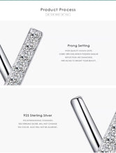 Load image into Gallery viewer, pendientes de plata esterlina 2021 para mujer y niña