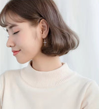 Load image into Gallery viewer, pendientes de aro ovalados geométricos para mujer