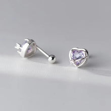 Load image into Gallery viewer, pendientes de plata de ley 925 para mujer