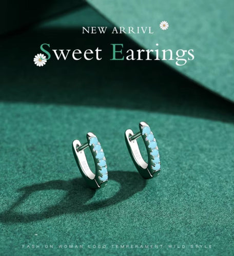 pendientes pequeños de Plata de Ley 925 para mujer y niña, aretes de aro, joyería llamativa