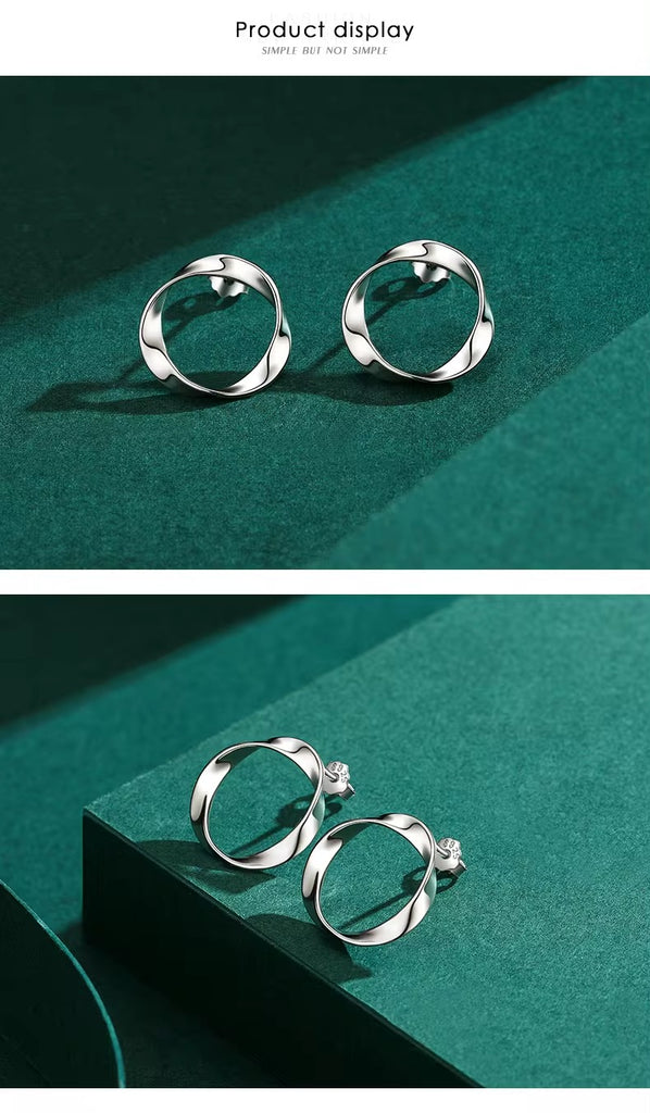 pendientes de plata de ley 925 para mujer