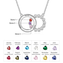 Load image into Gallery viewer, collar de plata de ley 925 con nombre personalizado