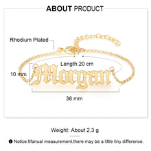 Cargar imagen en el visor de la galería, tobilleras personalizadas para mujer