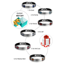 Load image into Gallery viewer, Pulsera de identificación grabada personalizada