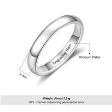 Load image into Gallery viewer, Anillos de promesa personalizados de estilo clásico para mujer