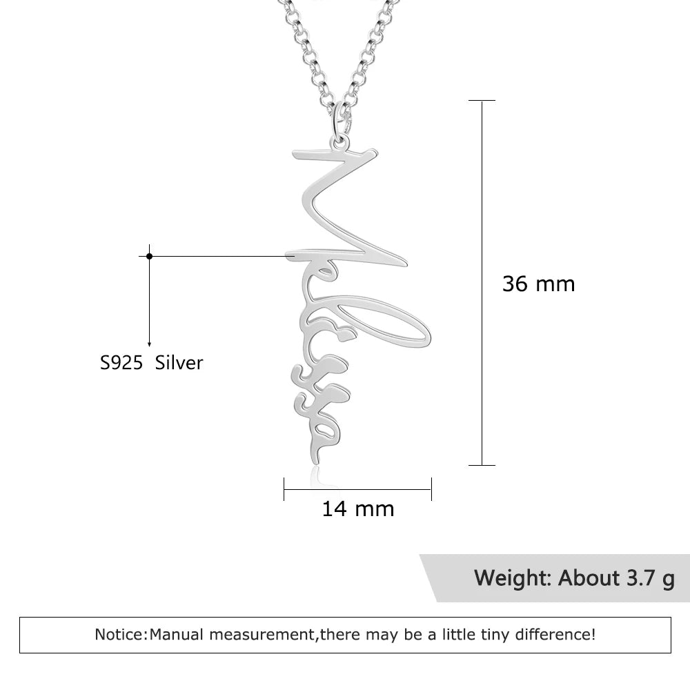 collares y colgantes de Plata de Ley 925 para mujer