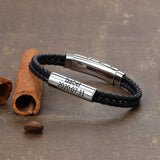 pulsera con nombre personalizado para hombre