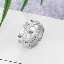 Load image into Gallery viewer, Anillos De Compromiso personalizados con nombre grabado para mujer