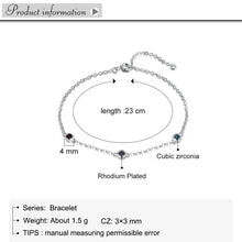 Cargar imagen en el visor de la galería, pulsera de piedras de nacimiento para mujer