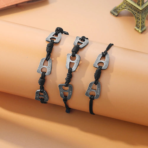 Pulseras Vintage personalizadas para hombres