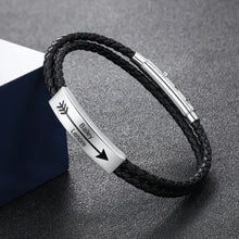 Load image into Gallery viewer, Pulsera personalizada de acero inoxidable para hombre