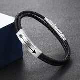 Pulsera personalizada de acero inoxidable para hombre