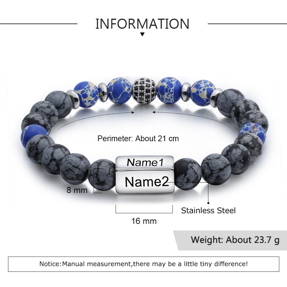 pulsera personalizada para hombre