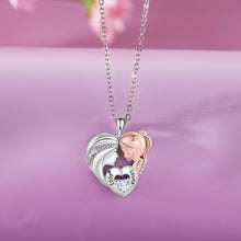 Load image into Gallery viewer, Collar con colgante personalizado para madre e hija