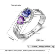 Load image into Gallery viewer, anillo de compromiso personalizado para mujer