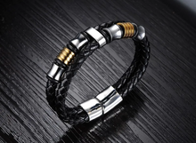 Load image into Gallery viewer, Pulsera de acero inoxidable para hombre