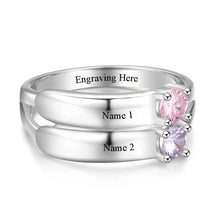 Load image into Gallery viewer, Anillos de promesa de amor para mujer