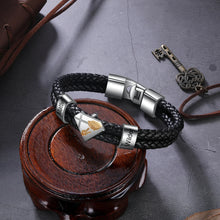 Load image into Gallery viewer, pulsera de piel trenzada para hombre y mujer