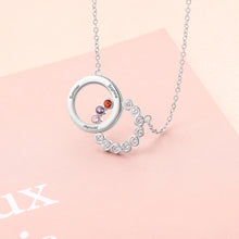 Load image into Gallery viewer, collar de plata de ley 925 con nombre personalizado