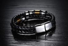 Load image into Gallery viewer, Pulsera de acero inoxidable para hombre