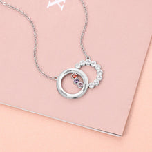 Load image into Gallery viewer, collar de plata de ley 925 con nombre personalizado