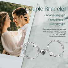 Load image into Gallery viewer, Pulseras personalizadas con inicial para parejas