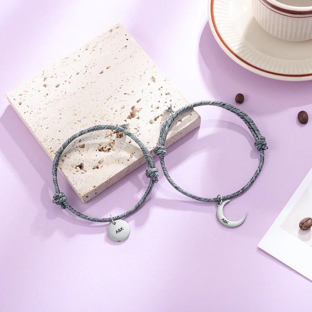 pulseras magnéticas personalizadas para hombre y mujer