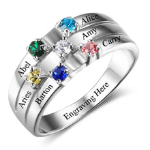 Load image into Gallery viewer, Anillo de Plata de Ley 925 para familia y amistad