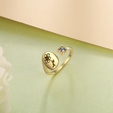 Load image into Gallery viewer, Anillo de boda personalizado para mujer