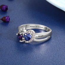 Load image into Gallery viewer, anillo de compromiso personalizado para mujer