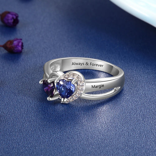 anillo de compromiso personalizado para mujer