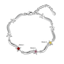 Cargar imagen en el visor de la galería, pulsera personalizada con grabado de 2-7 nombres para madres