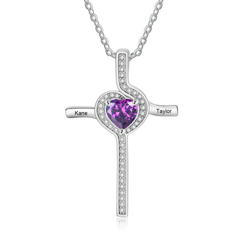 Colgante grabado con nombre personalizado para mujer