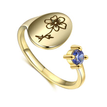 Load image into Gallery viewer, Anillo de boda personalizado para mujer