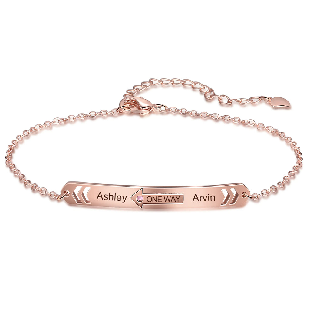 pulsera personalizada para parejas