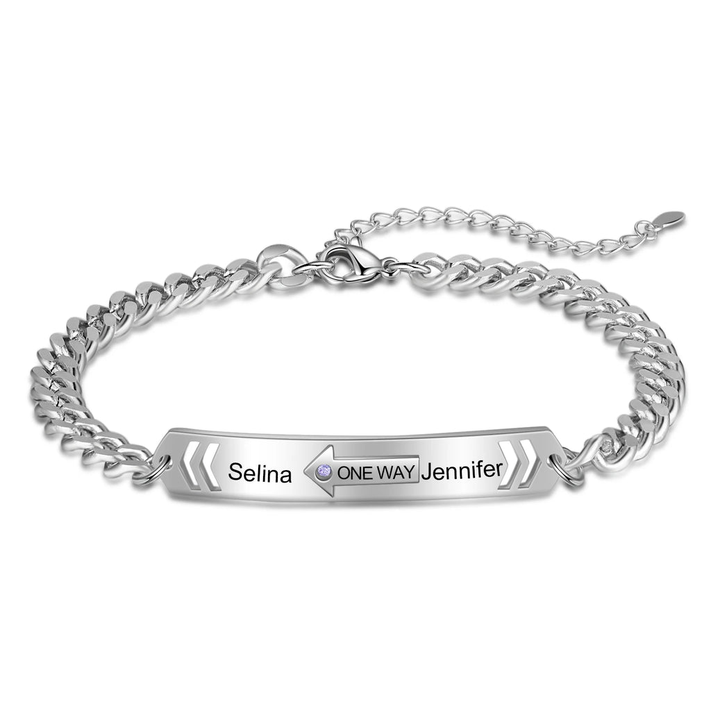 pulsera personalizada para parejas