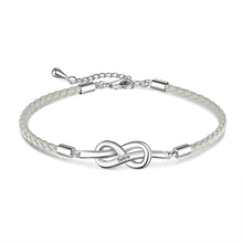 Load image into Gallery viewer, pulsera personalizada Infinity pareja para hombre y mujer