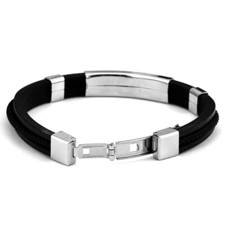 Pulsera de identificación grabada personalizada