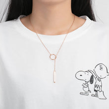 Load image into Gallery viewer, Collar de barra Vertical con nombre personalizado para mujer