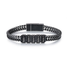 Load image into Gallery viewer, Pulsera de cadena de eslabones personalizada para hombre