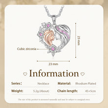 Load image into Gallery viewer, Collar con colgante personalizado para madre e hija