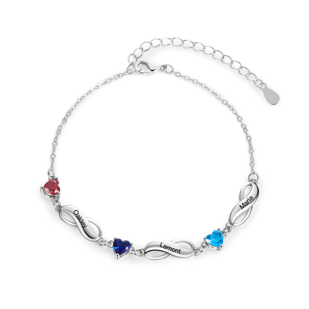 Pulsera Infinity personalizada para mujer