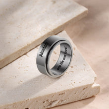 Load image into Gallery viewer, Anillos grabados personalizados para hombres