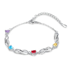 Load image into Gallery viewer, Pulsera Infinity personalizada para mujer