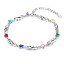 Load image into Gallery viewer, Pulsera Infinity personalizada para mujer