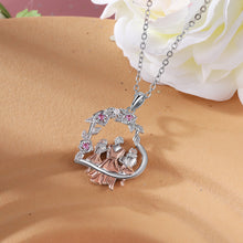 Load image into Gallery viewer, Collar con colgante personalizado para madre e hija