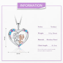 Load image into Gallery viewer, Collar con colgante personalizado para madre e hija